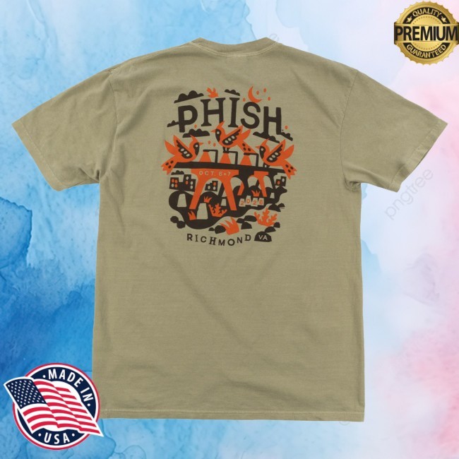 Official Phish Dry Goods Richmond Fall '26 Event Tee Phish Merch