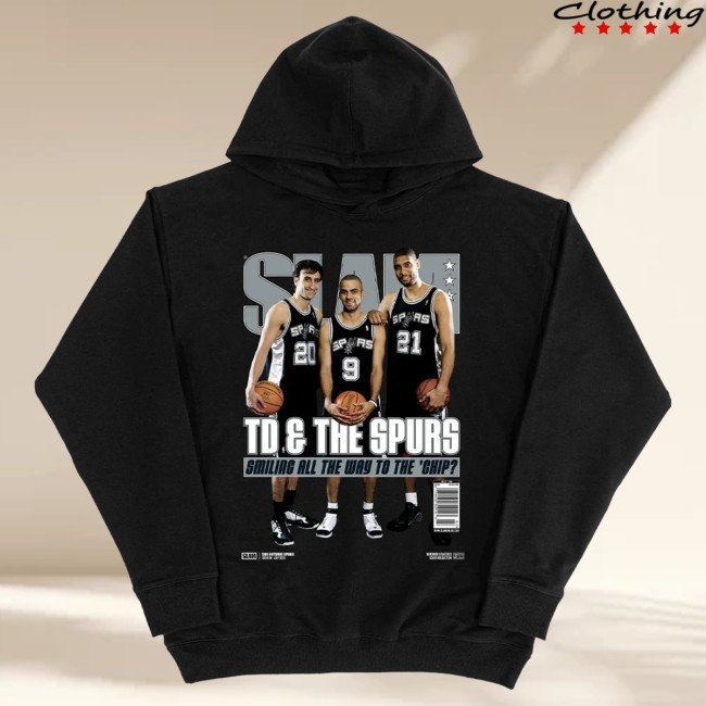 SLAM Hardwood Classics Hoodie - Spurs (SLAM 89)